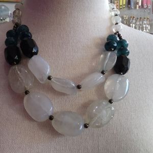 Chunky statement necklace